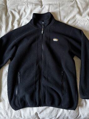 REI Men’s Polartec Black Fleece Size Medium Made In USA